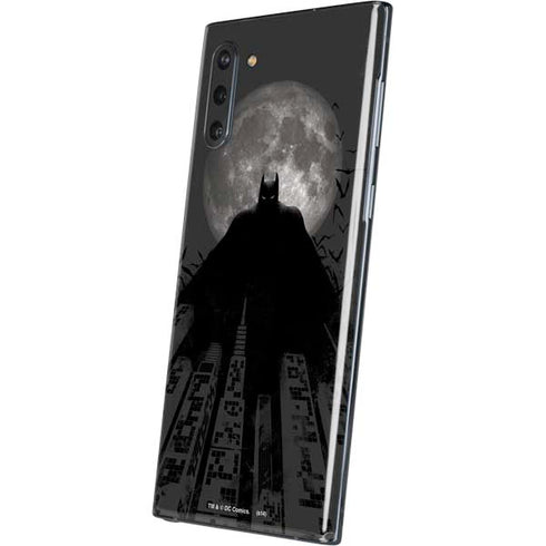 DC Comics Batman On City with Moon Art Galaxy Note 10 Skin